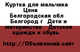 Куртка для мальчика › Цена ­ 700 - Белгородская обл., Белгород г. Дети и материнство » Детская одежда и обувь   